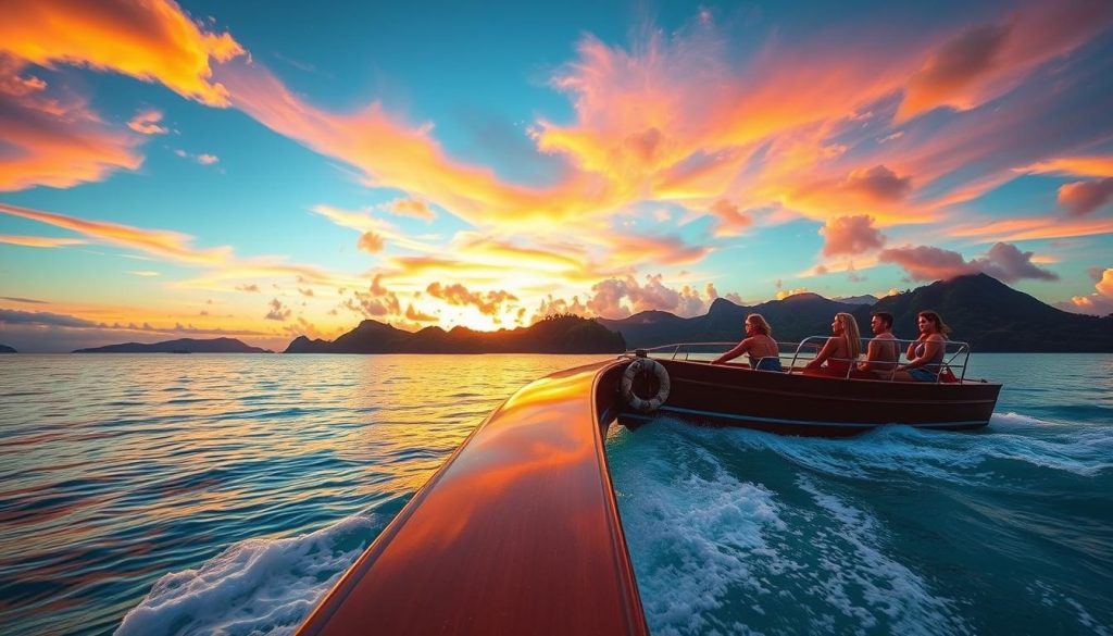 Mamanuca Islands sunset cruise Mamanuca Islands sunset cruise