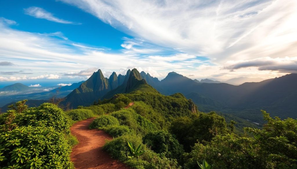 Mount Batilamu Trek scenic views Mount Batilamu Trek scenic views