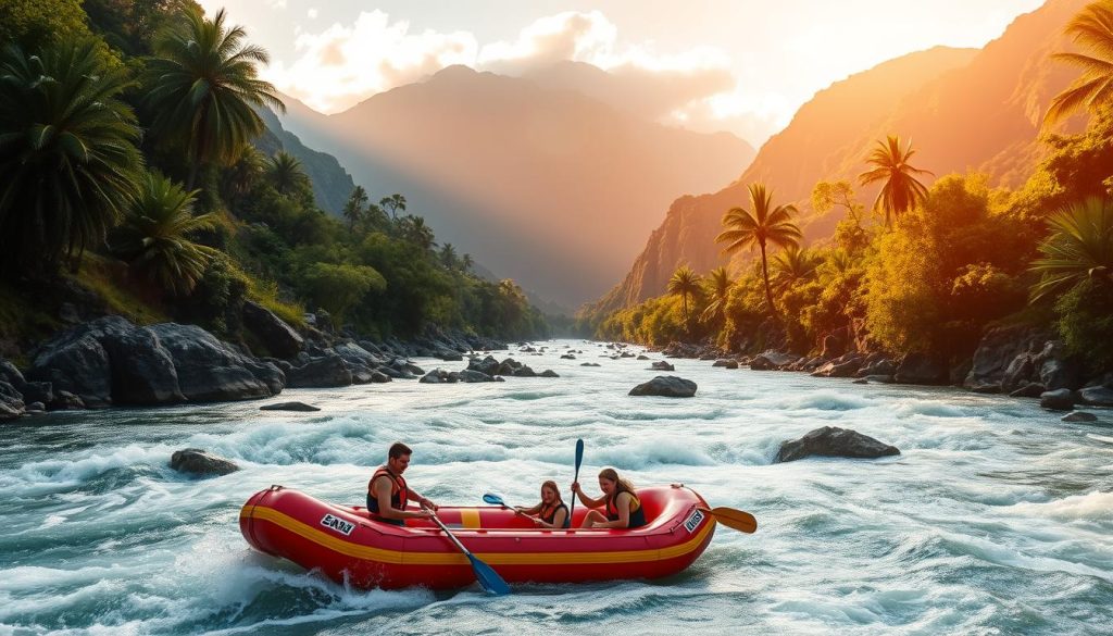 Navua River white water rafting Navua River white water rafting