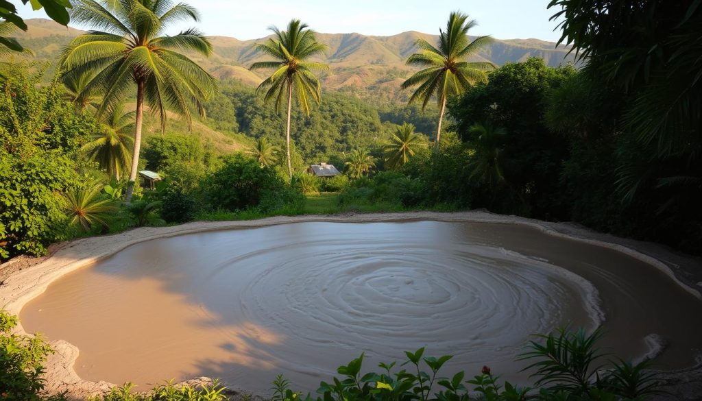 Sabeto mud pool experience Sabeto mud pool experience