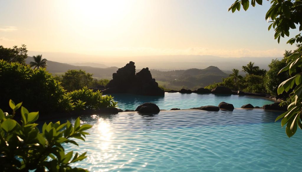 Sabeto thermal pools Sabeto thermal pools