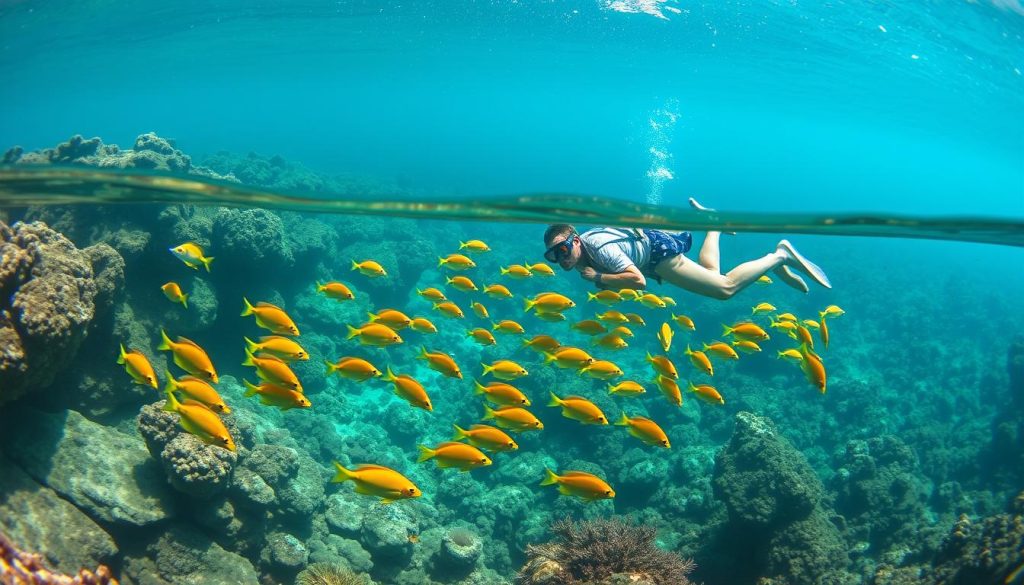Snorkeling in Denarau Island Snorkeling in Denarau Island