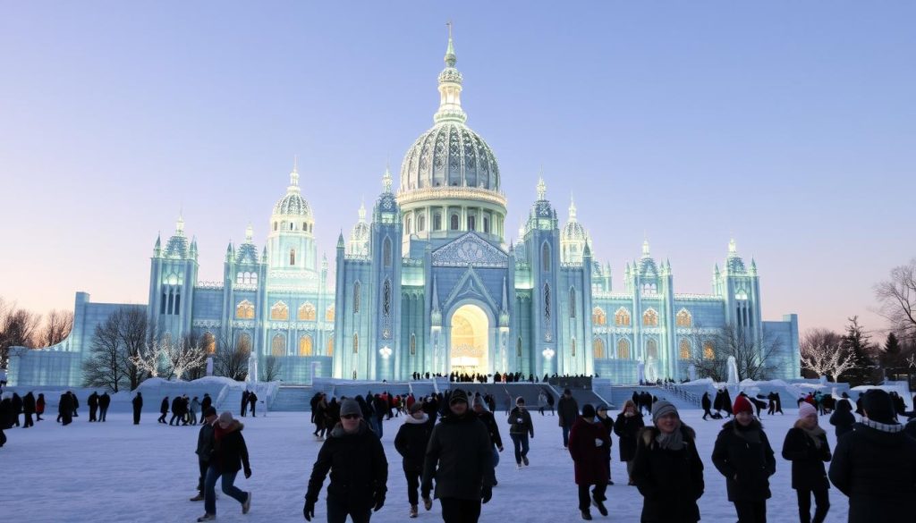 St. Paul Winter Carnival Ice Palace St. Paul Winter Carnival Ice Palace
