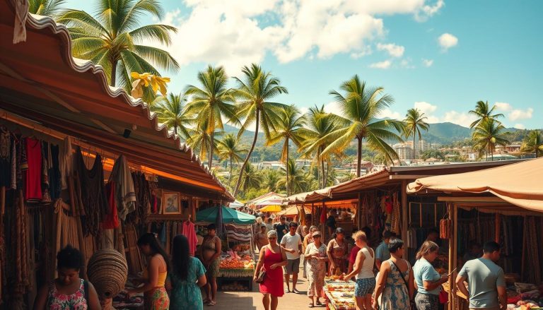 Suva handicraft markets and souvenirs