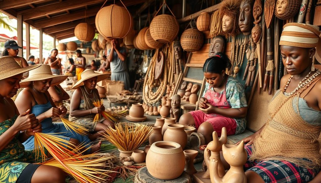 Suva local artisans creating eco-friendly crafts Suva local artisans creating eco-friendly crafts