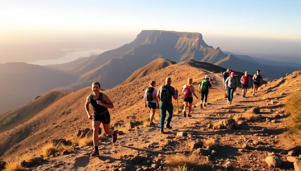 Table Mountain tours fitness level Table Mountain tours fitness level