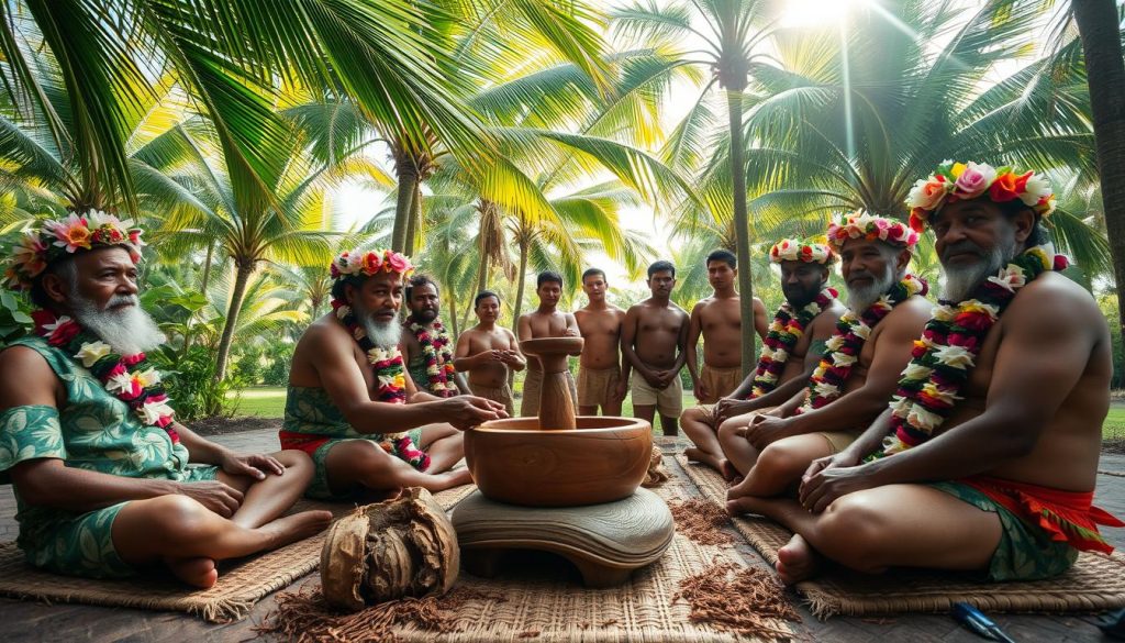 Traditional Fijian Kava Ceremony Traditional Fijian Kava Ceremony