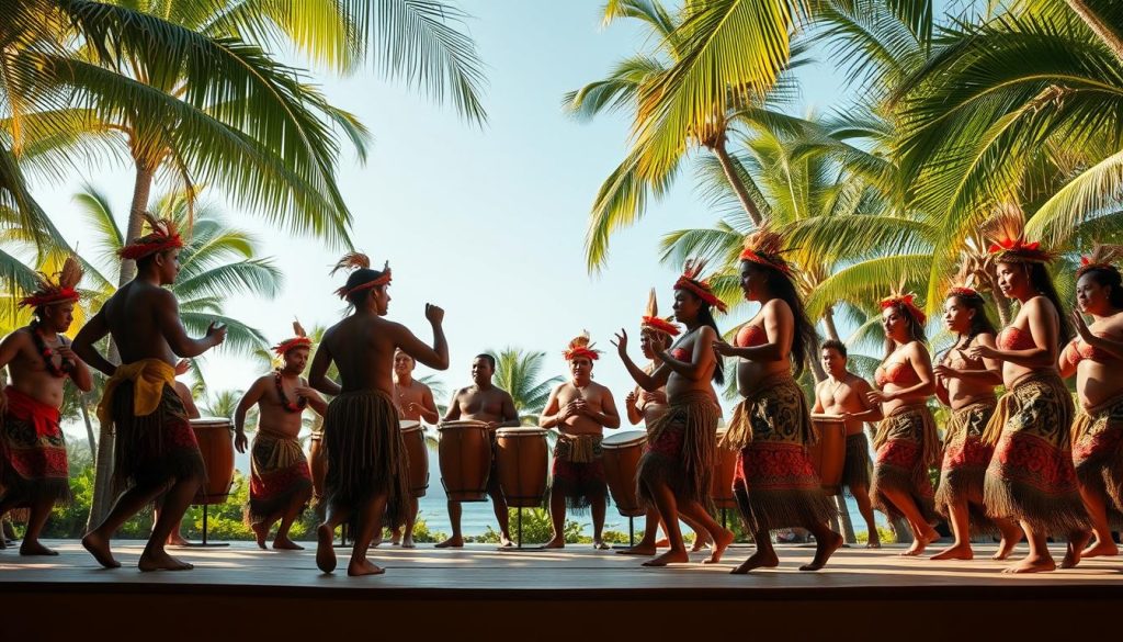Traditional Fijian Meke Performance Traditional Fijian Meke Performance