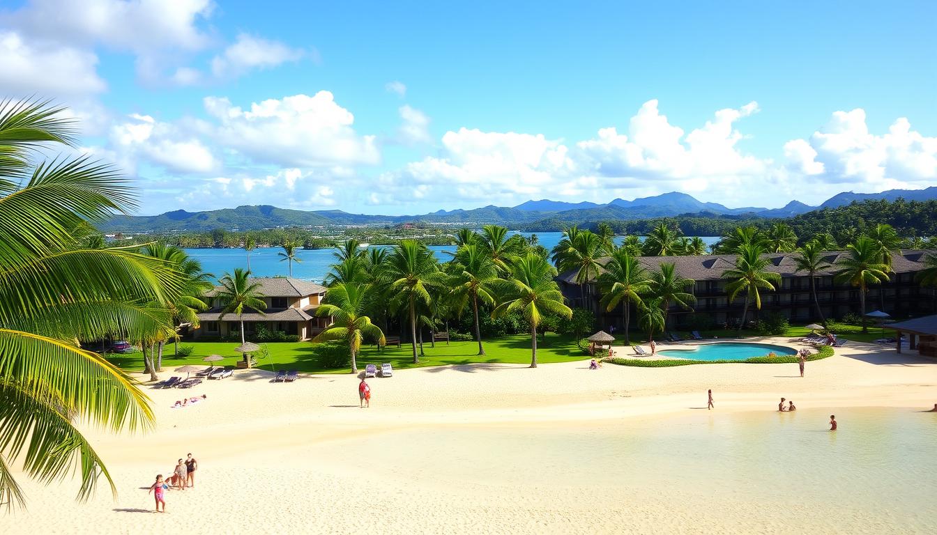 What are the best family-friendly resorts on Denarau Island?