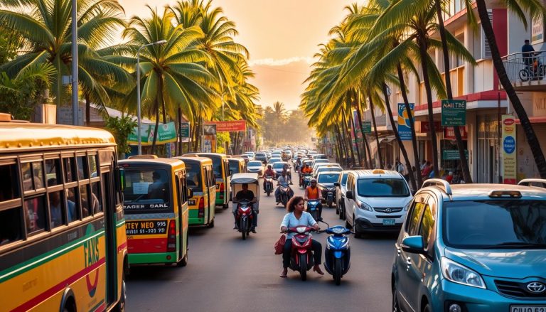 What are the best ways to get around Nadi and Fiji?