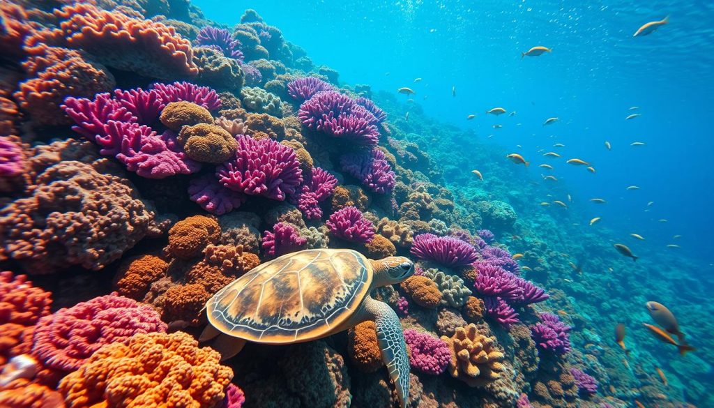 coral gardens Navini coral gardens Navini