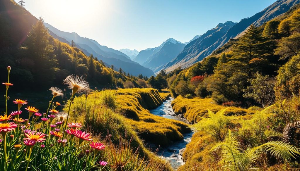 flora and fauna in Arthur's Pass flora and fauna in Arthur's Pass