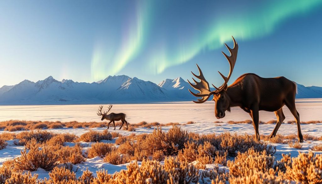 Arctic wildlife viewing Arctic wildlife viewing