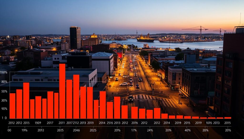 Crime rate in Port Elizabeth Crime rate in Port Elizabeth