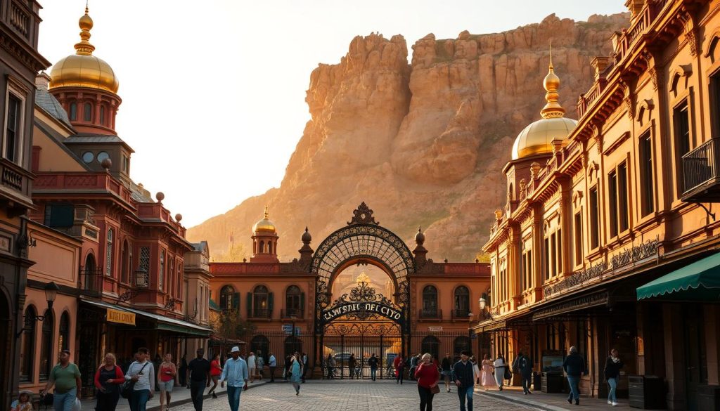 Gold Reef City historical landmark Gold Reef City historical landmark