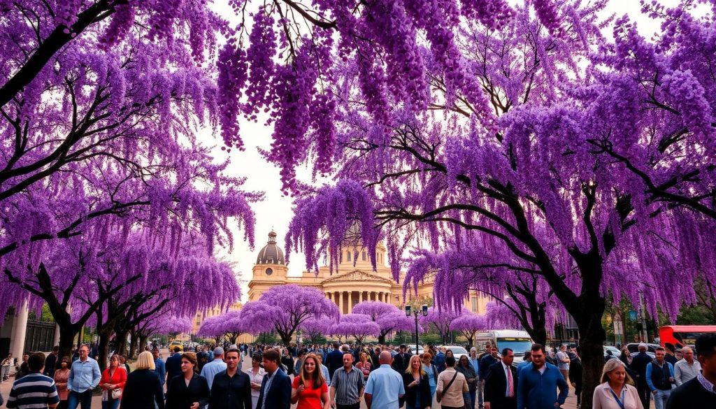 Jacaranda festival in Pretoria Jacaranda festival in Pretoria
