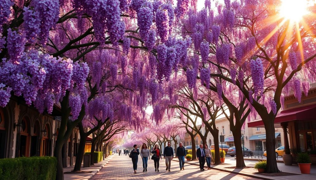 Pretoria Jacaranda trees in bloom Pretoria Jacaranda trees in bloom