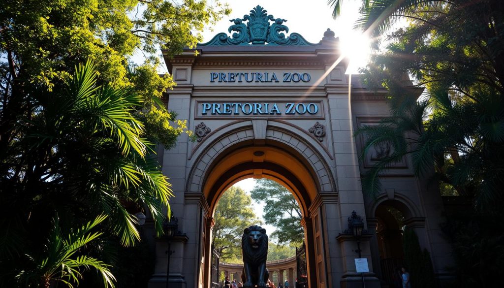 Pretoria Zoo entrance Pretoria Zoo entrance