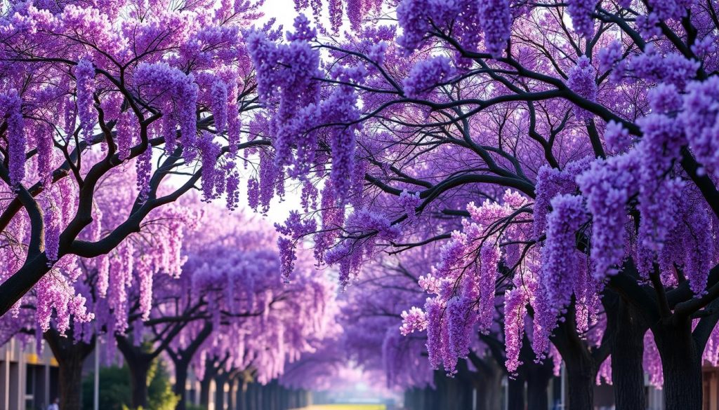 Pretoria jacaranda trees in bloom Pretoria jacaranda trees in bloom