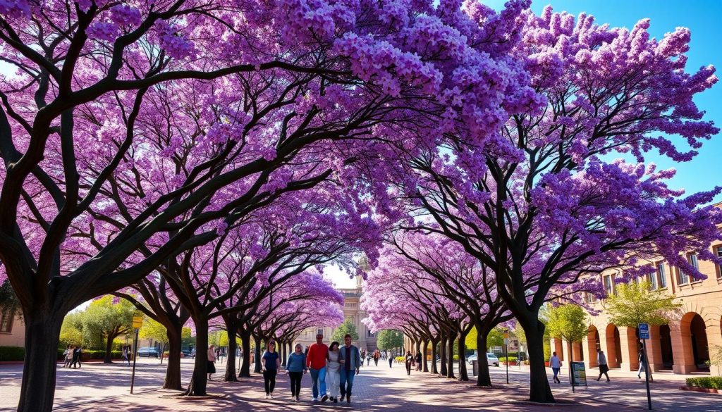 Pretoria's Jacaranda trees in bloom Pretoria's Jacaranda trees in bloom