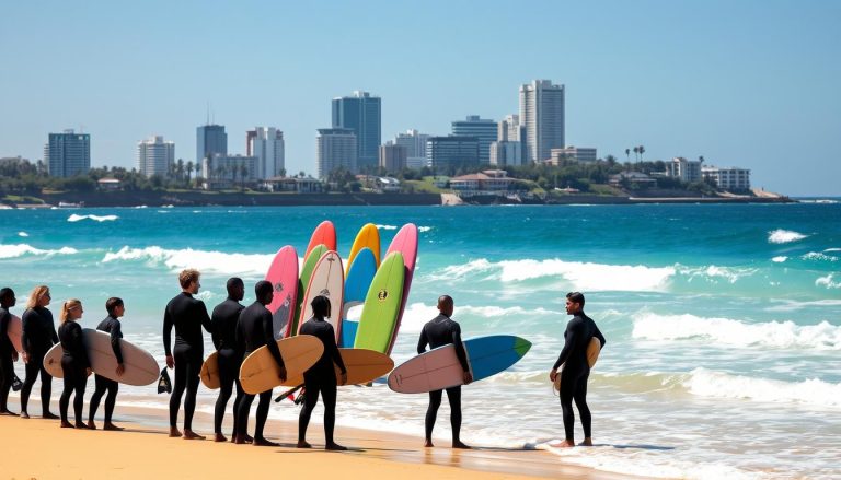 best surfing lessons in Durban for beginners