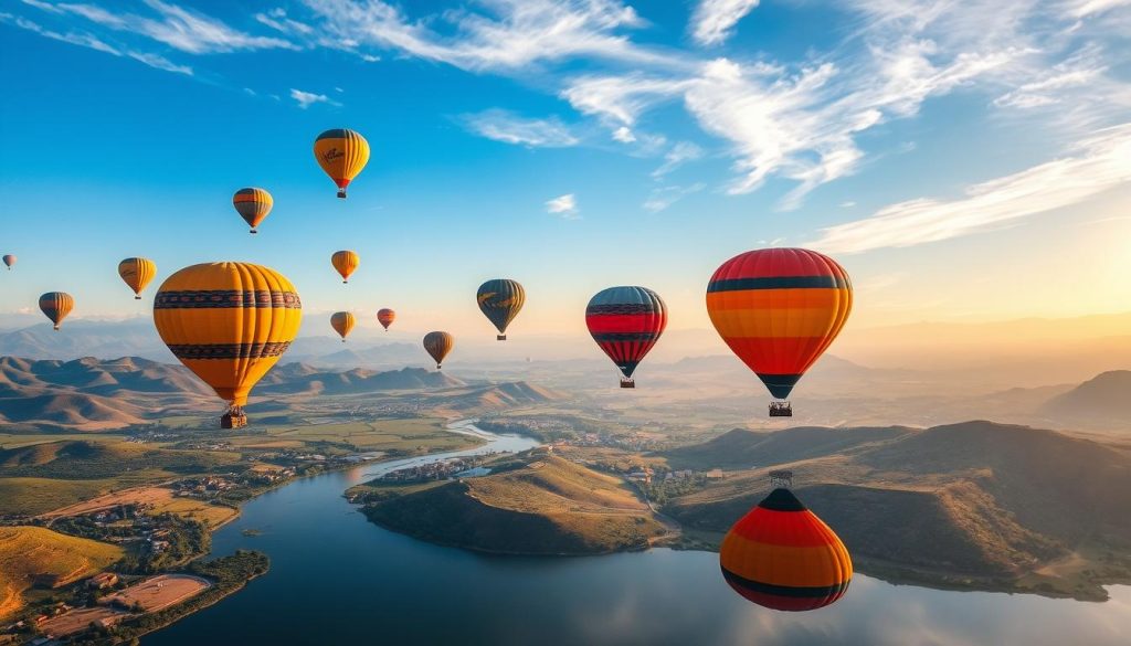 hot air ballooning over North West Province hot air ballooning over North West Province