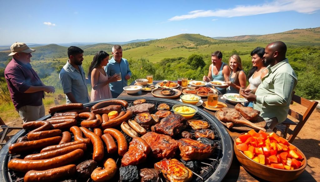 traditional South African braai traditional South African braai