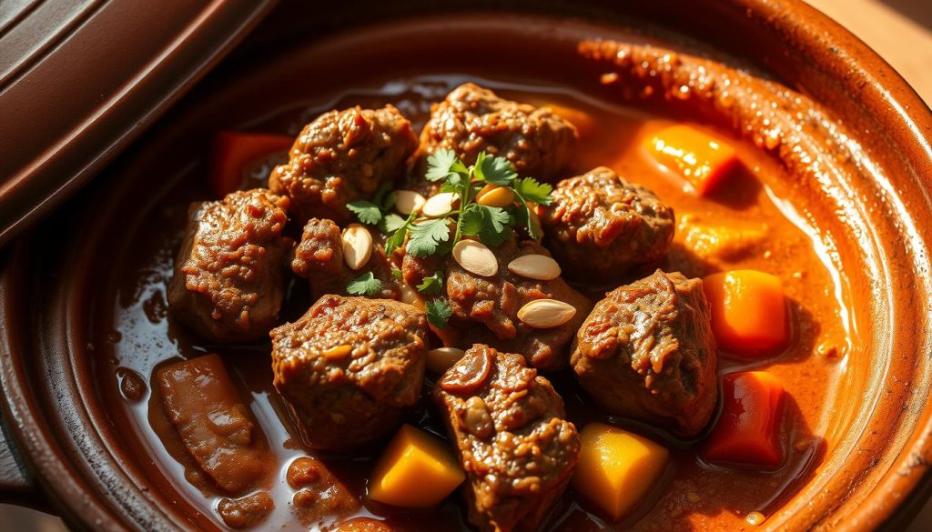 Authentic Moroccan Tagine Dish Authentic Moroccan Tagine Dish
