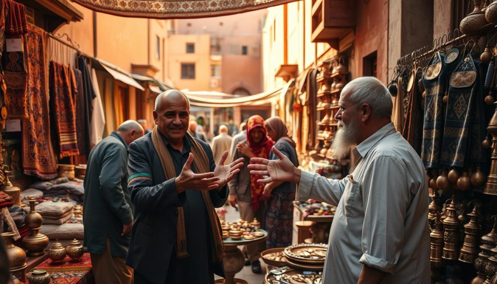 Bargaining etiquette in Marrakech markets Bargaining etiquette in Marrakech markets