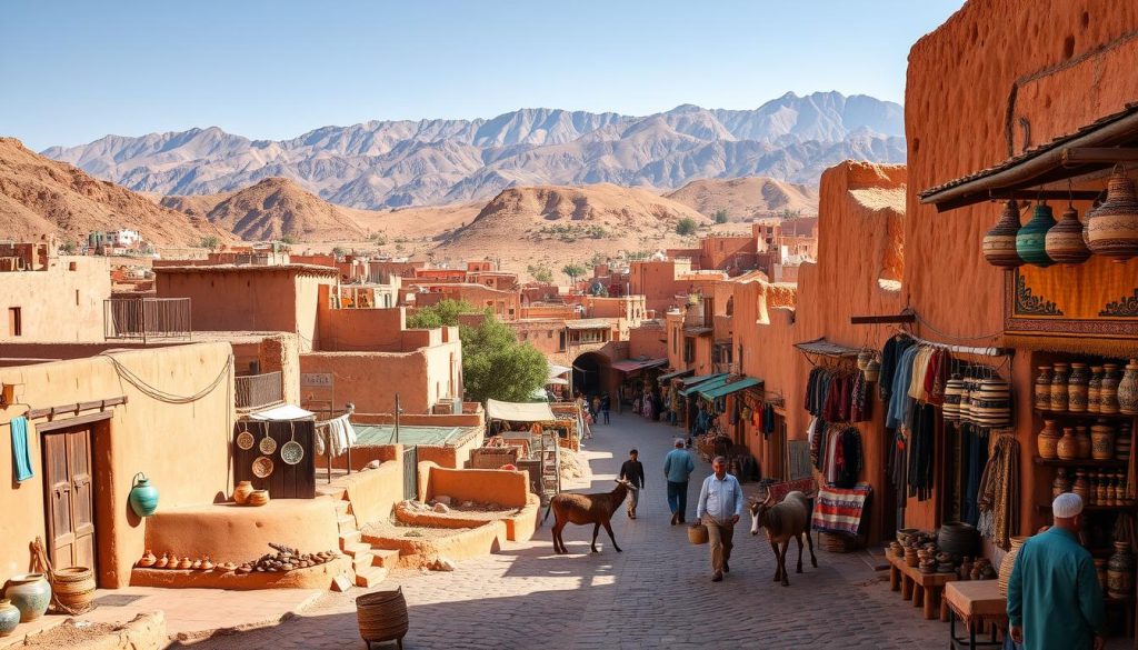 Berber village near Marrakech Berber village near Marrakech