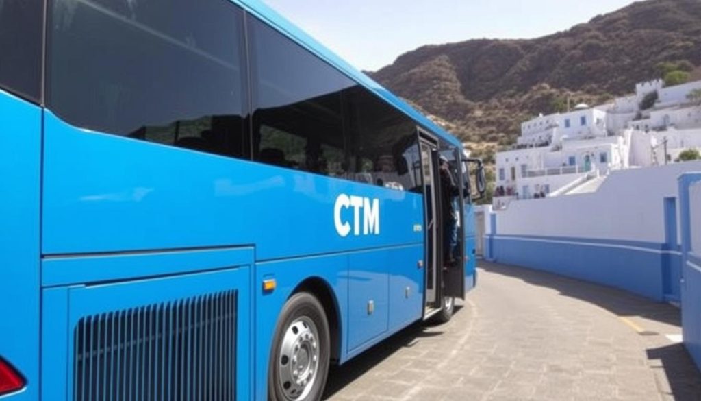 CTM bus from Fes to Chefchaouen CTM bus from Fes to Chefchaouen