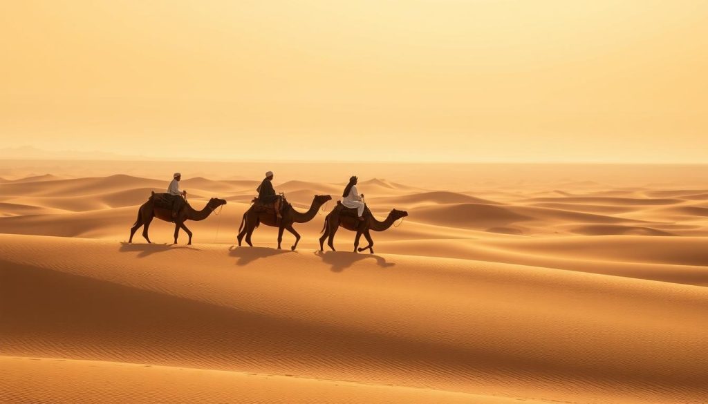 Camel trekking in Morocco Camel trekking in Morocco