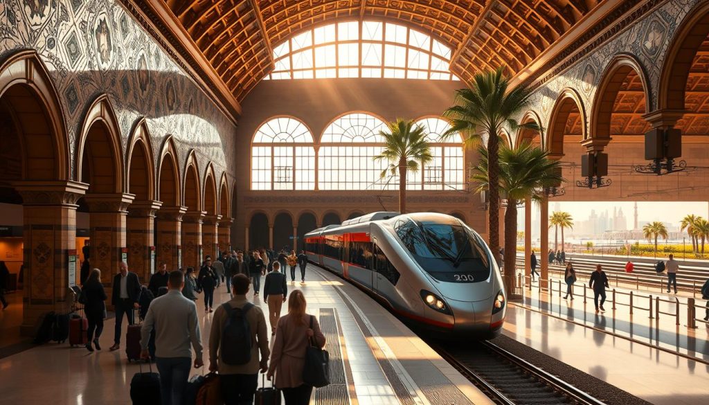 Casablanca airport train station Casablanca airport train station