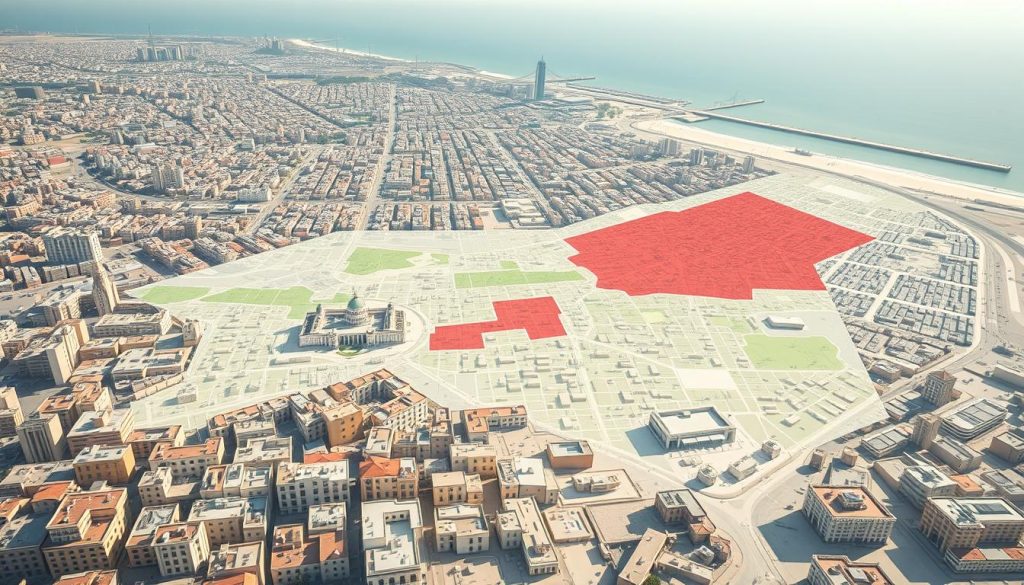 Casablanca safety map Casablanca safety map