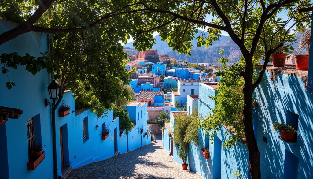 Chefchaouen Blue Buildings Chefchaouen Blue Buildings