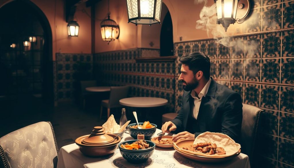 Dining solo in Marrakech Dining solo in Marrakech