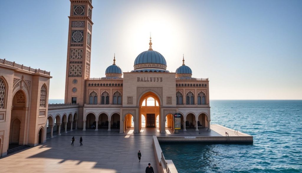 Hassan II Mosque by the sea Hassan II Mosque by the sea
