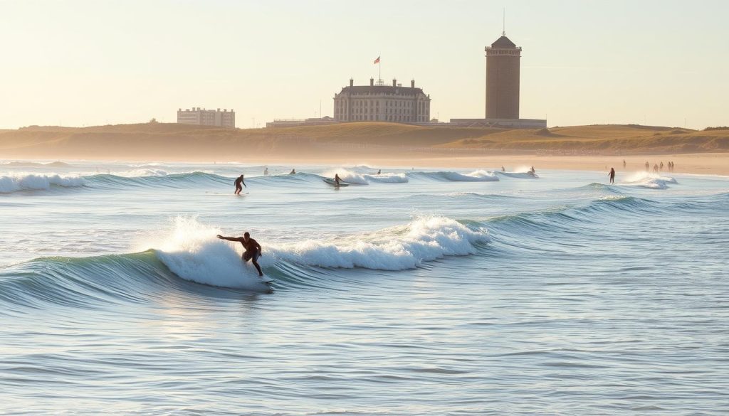 Hobie Beach surfing Hobie Beach surfing