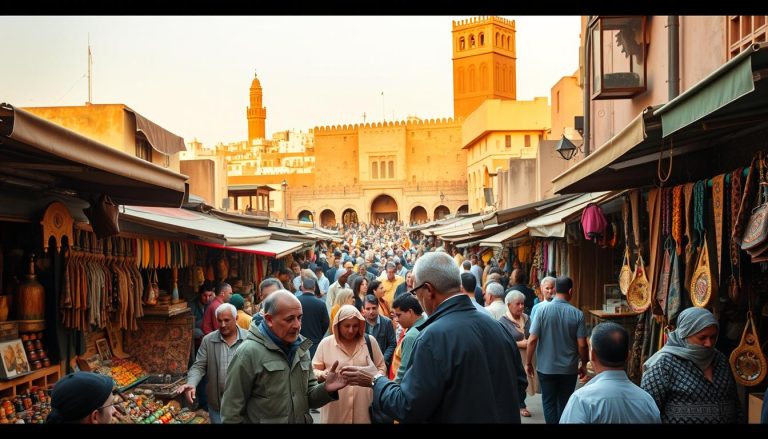 How do I bargain in the Marrakech souks?
