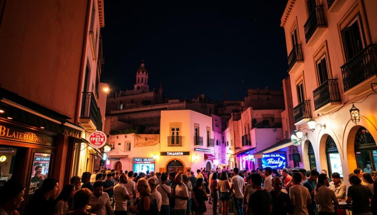 How to experience the nightlife in Tangier?