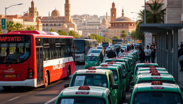 Is it easy to get around Rabat using public transportation?