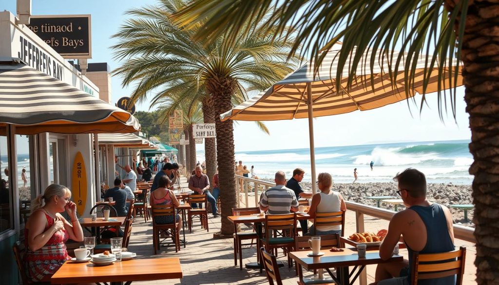Jeffreys Bay beachfront cafes Jeffreys Bay beachfront cafes