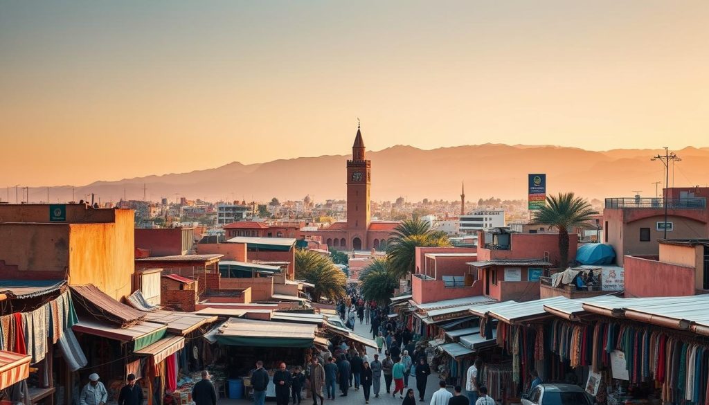 Marrakech Medina vs New City Marrakech Medina vs New City