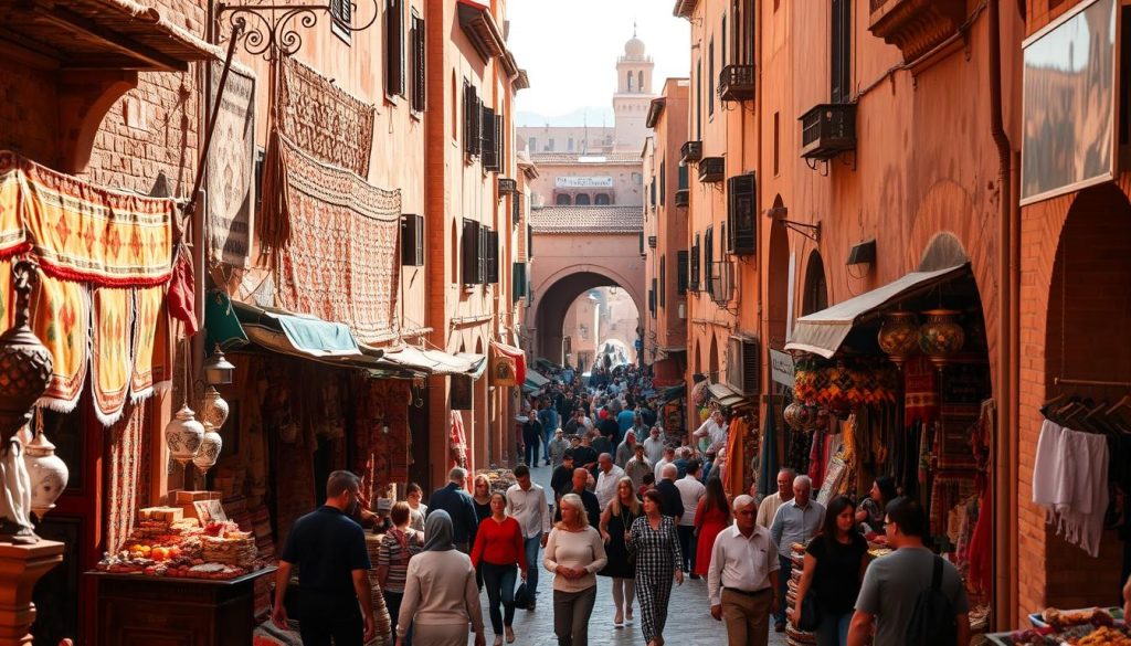 Marrakech medina souks Marrakech medina souks