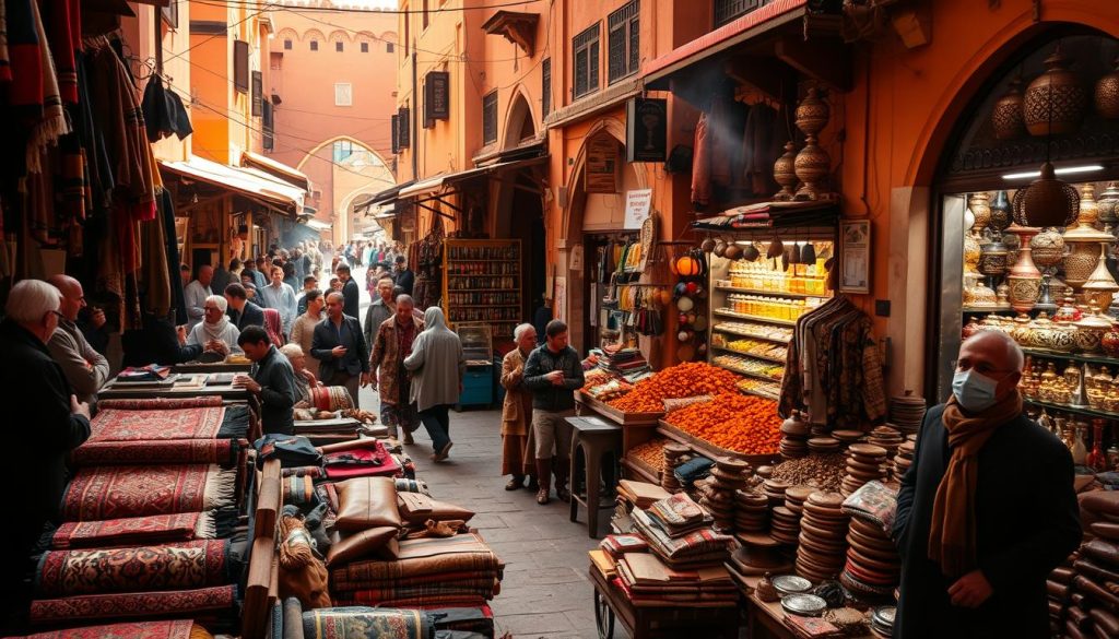 Marrakech souks Marrakech souks
