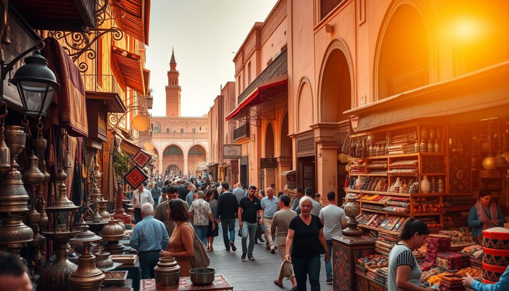 Marrakech souks Marrakech souks