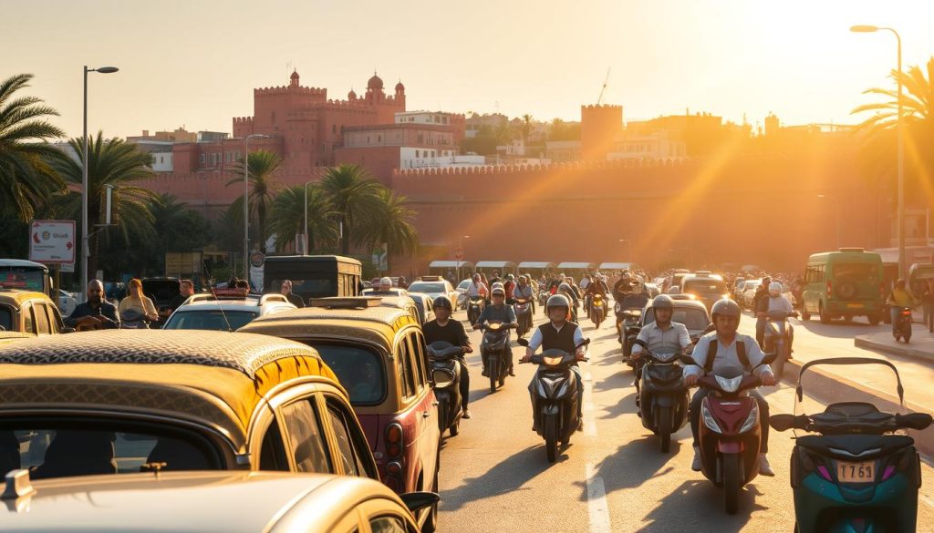 Marrakech transportation options Marrakech transportation options