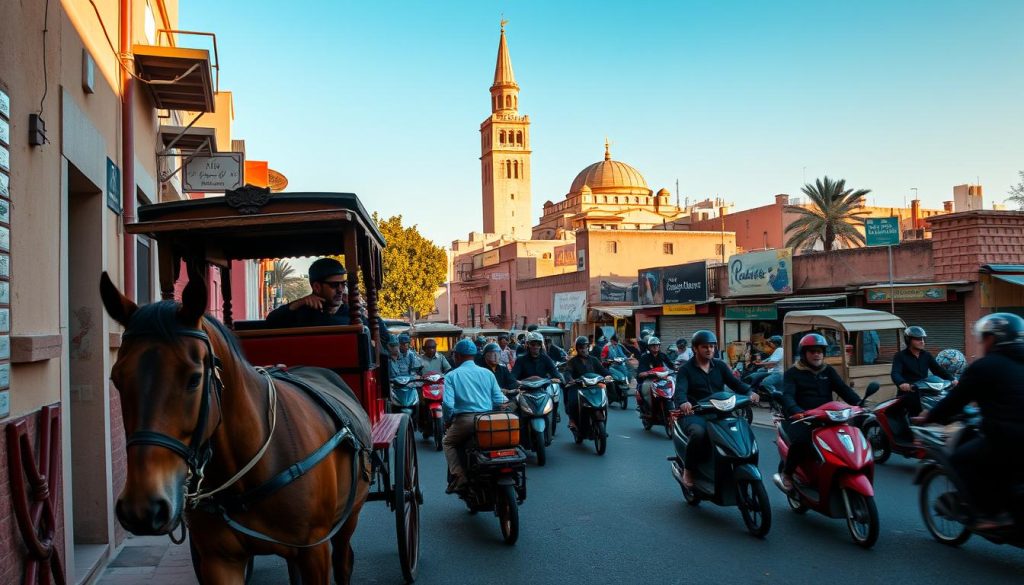 Marrakech transportation options Marrakech transportation options