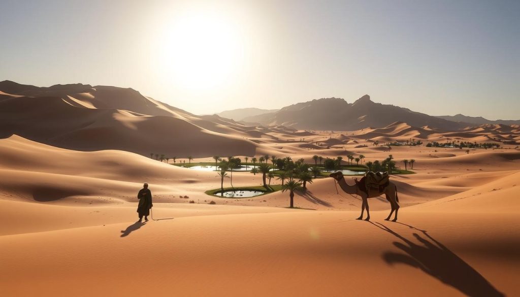 Merzouga and Erg Chebbi Dunes Merzouga and Erg Chebbi Dunes