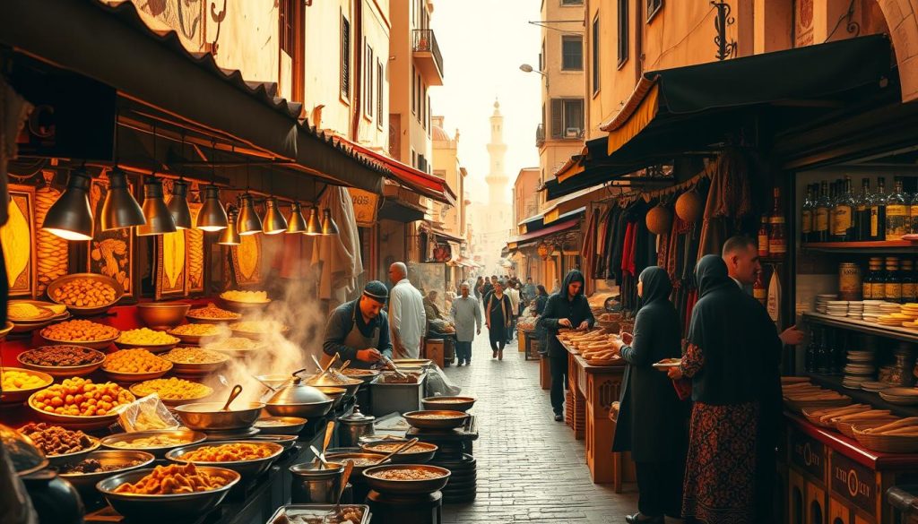 Moroccan street food Moroccan street food
